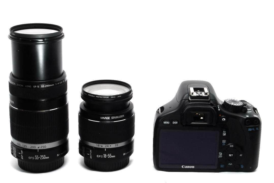 【ショット数121回】Canon Kiss X4 ダブルレンズセット