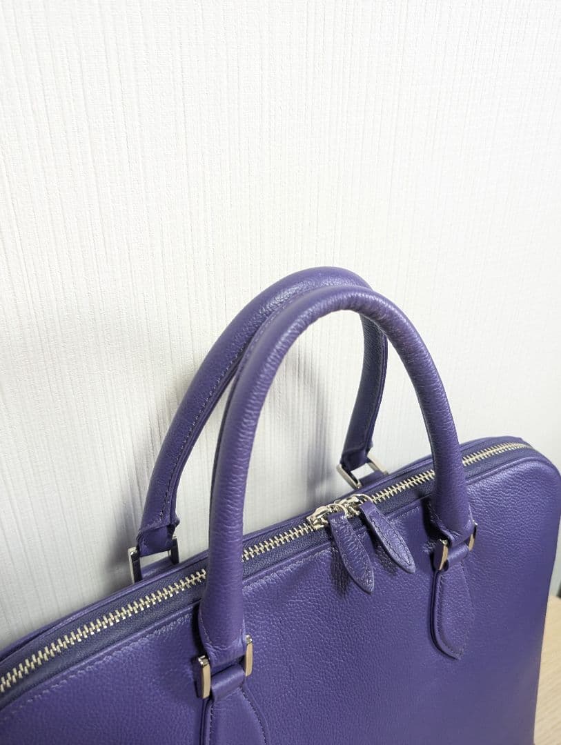 美品　限定色　Business Leather Factory　ブガッティバッグ