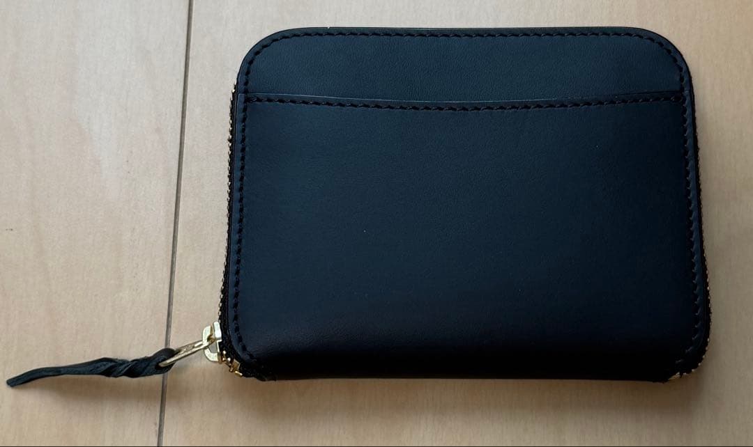 鞄いたがき プレイングドル入れ 大 ブラック ゴールドファスナー仕様