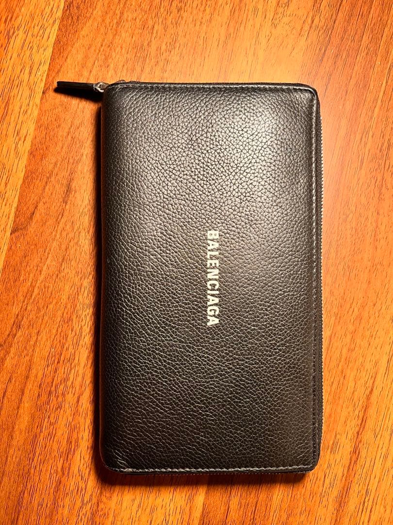 ＫBALENCIAGA ブラック 長財布