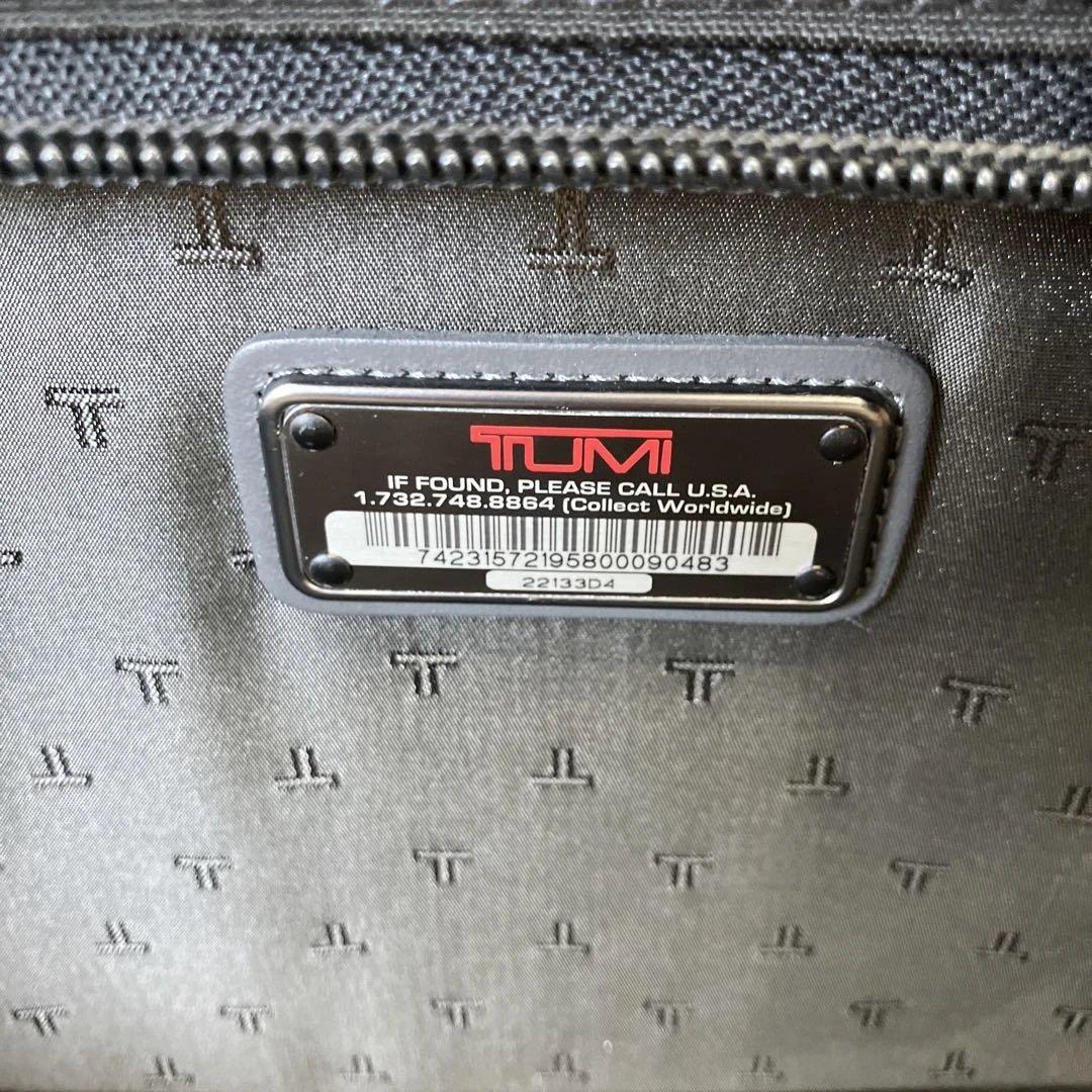 未使用タグ付き TUMI ガーメントバッグ ブラック