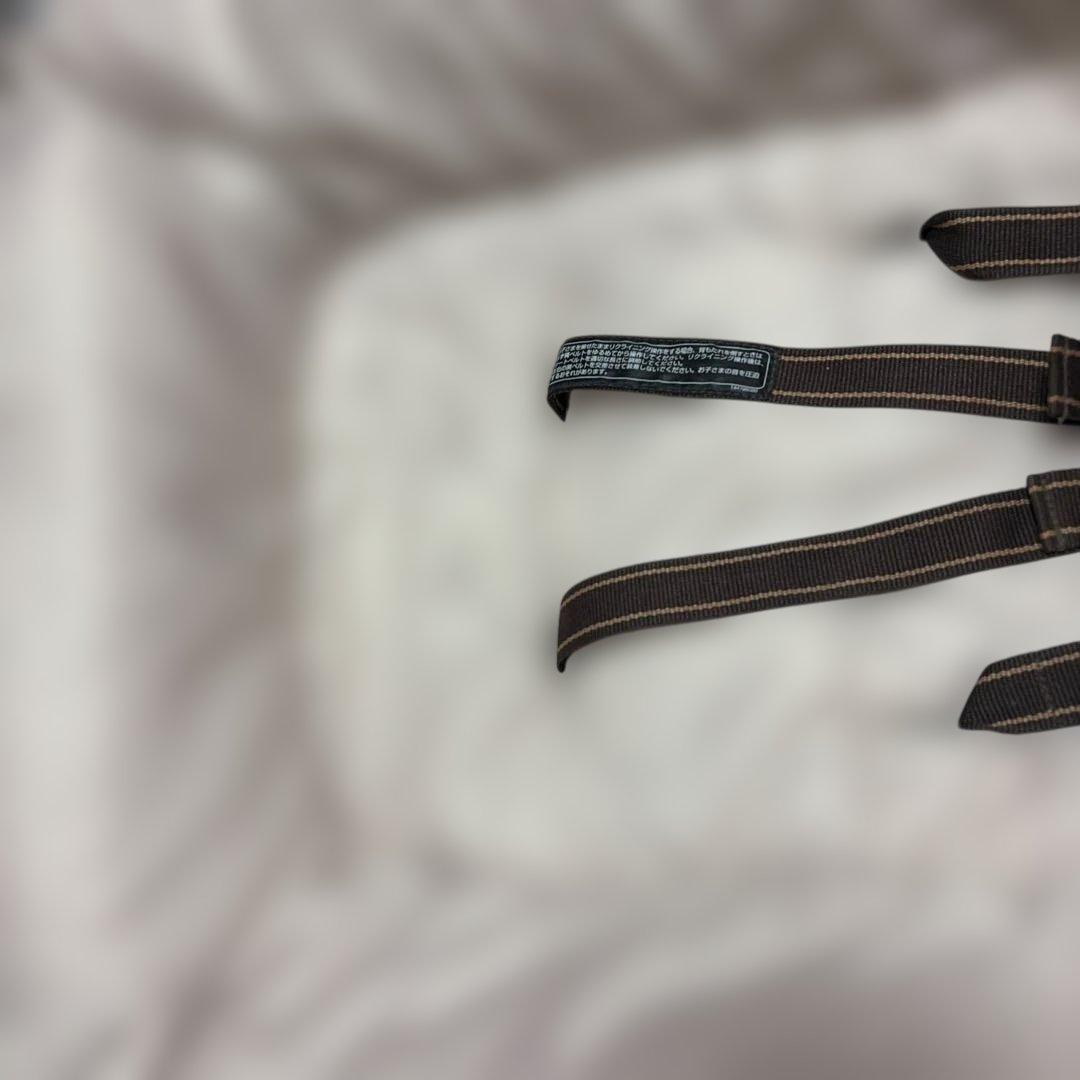 【美品】CombiネムリラAT BEDi 茶ベージュハイローチェアオートスイング