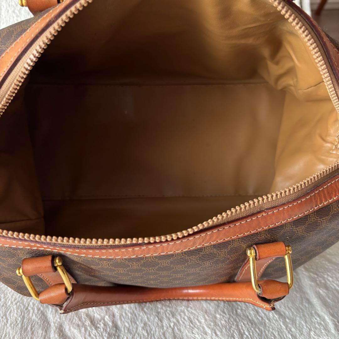 ✨️美品✨️ CELUNE セリーヌ ボストンバッグ ブラゾン柄 レザー PVC