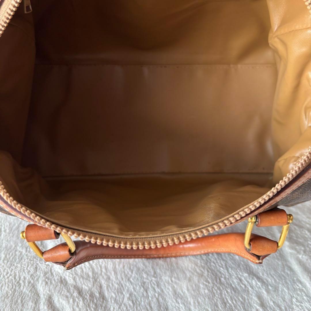 ✨️美品✨️ CELUNE セリーヌ ボストンバッグ ブラゾン柄 レザー PVC