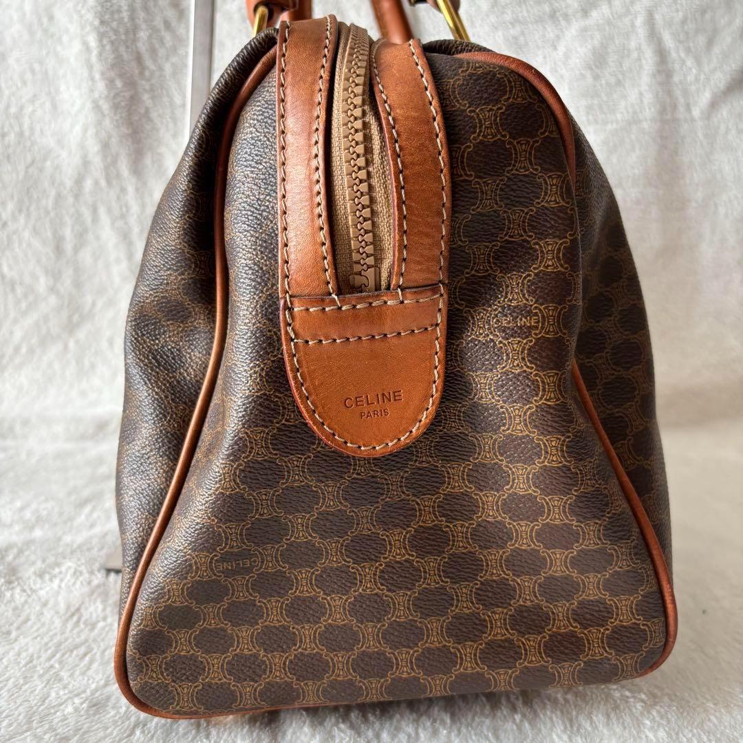 ✨️美品✨️ CELUNE セリーヌ ボストンバッグ ブラゾン柄 レザー PVC