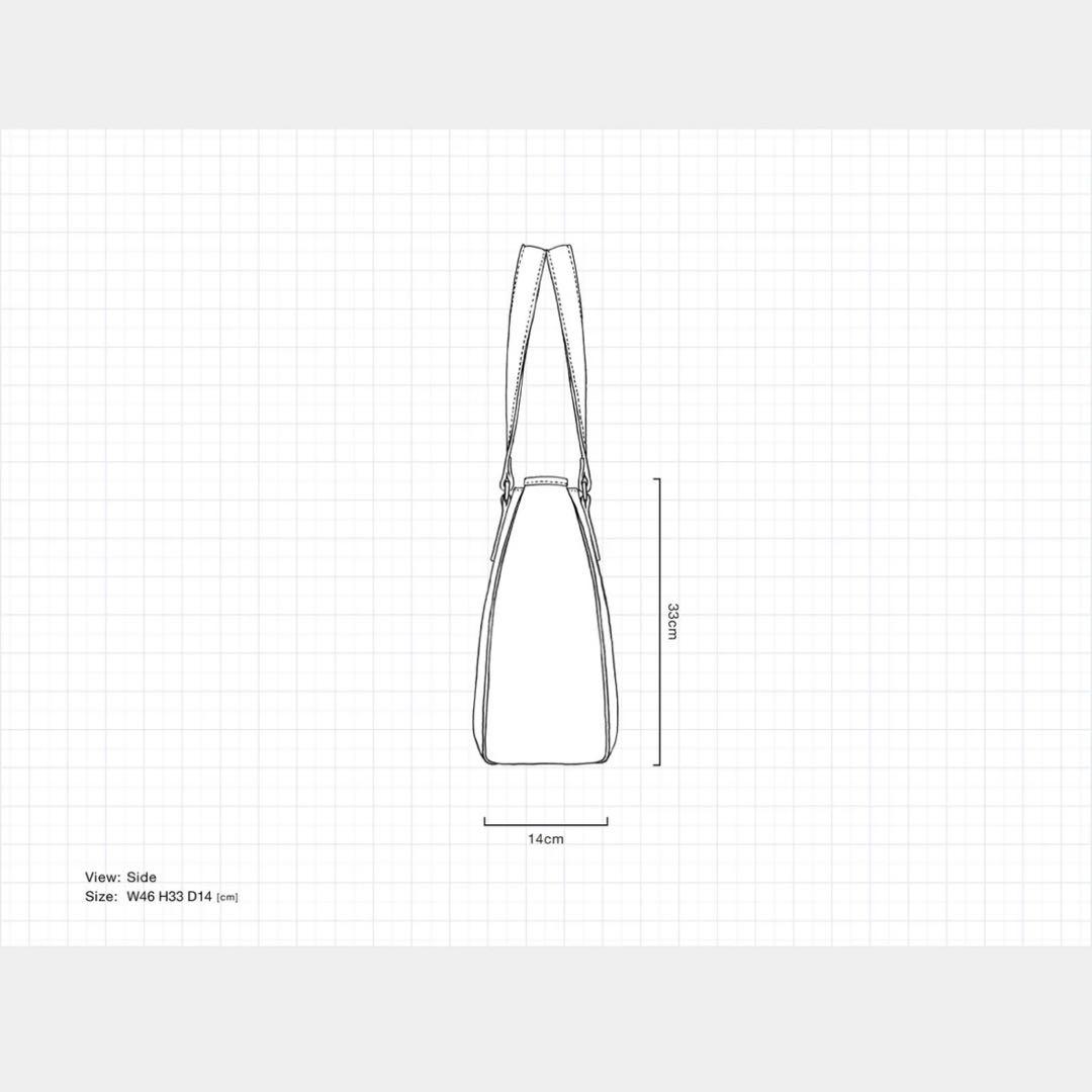 aniary アニアリ アンティークレザー トートバッグ 01-02017 黒
