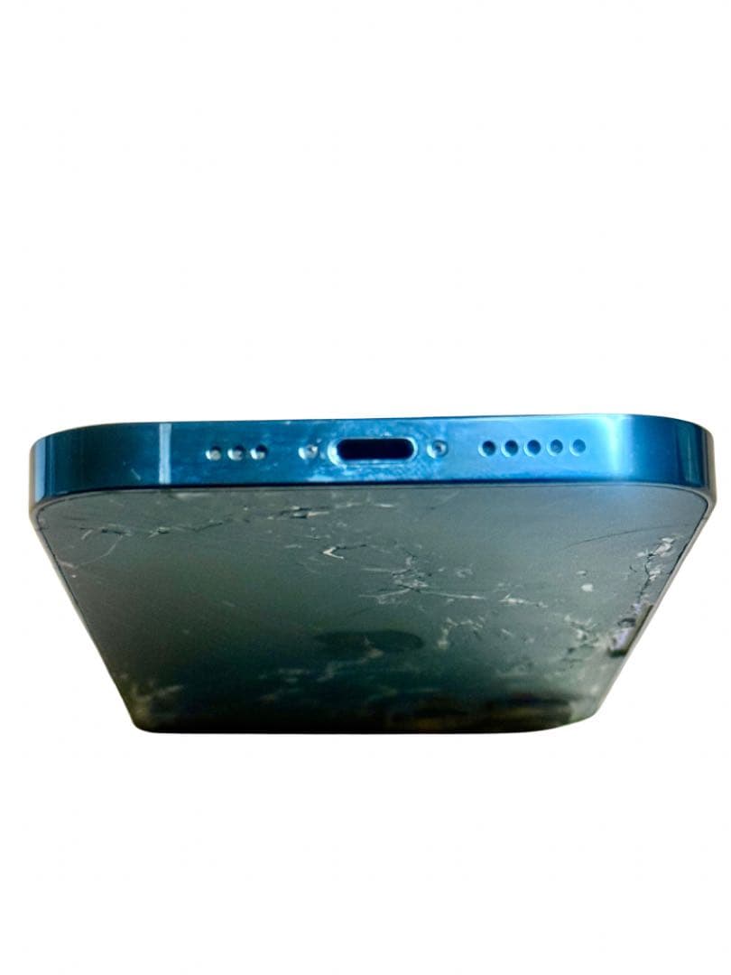 SIMフリー iPhone12Pro 128GB 初期化済み 動作良好 背面割れ