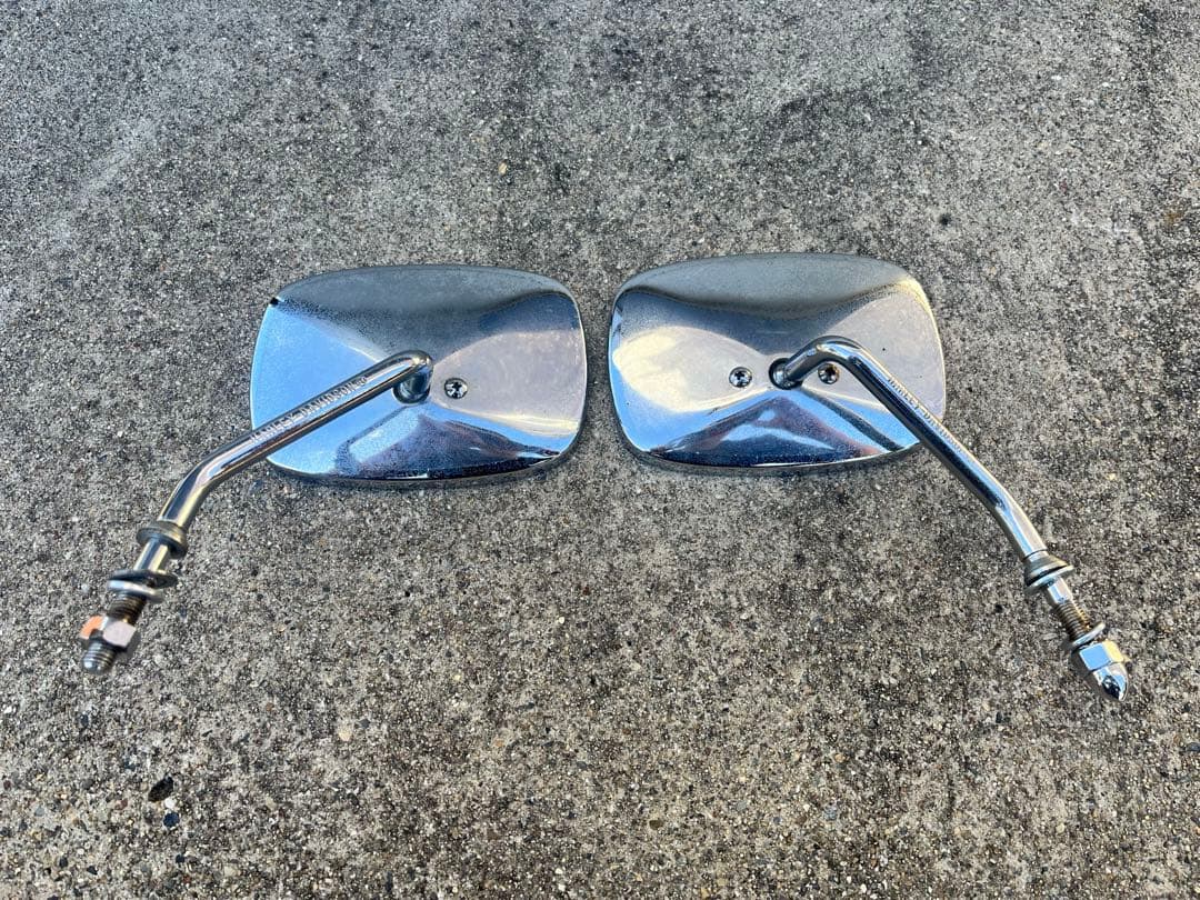 ハーレー純正ミラー　左右セット　EVO