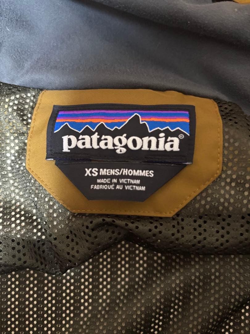 patagonia XS MULB　ブルー　上下