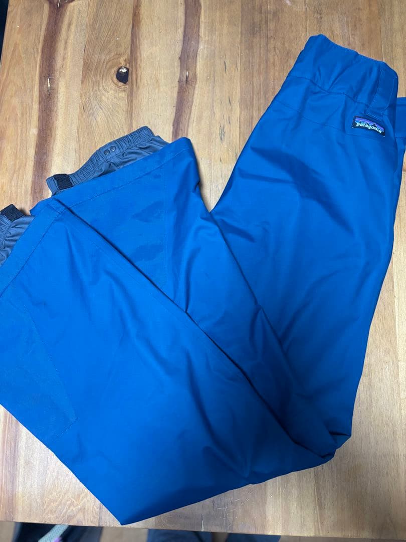 patagonia XS MULB　ブルー　上下