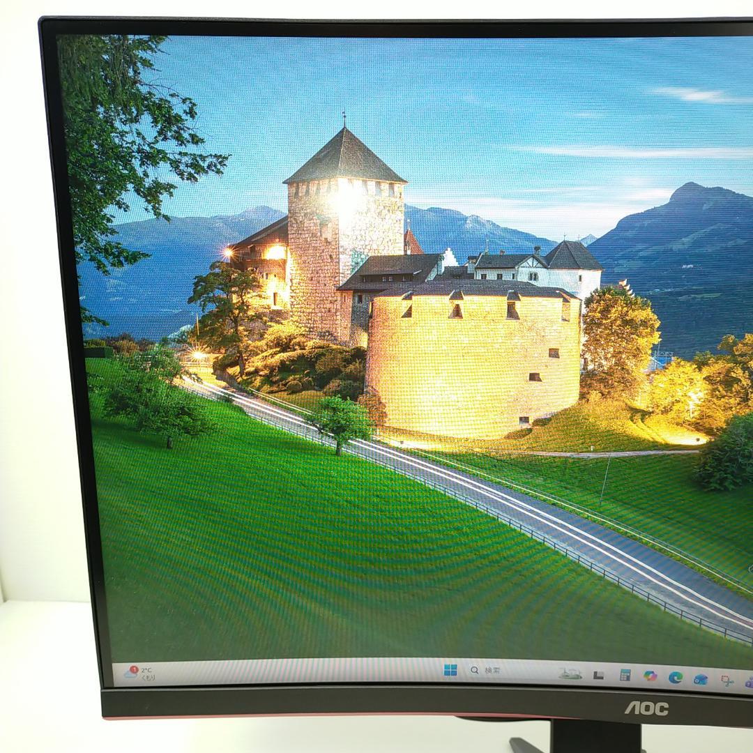 AOC ゲーミング液晶モニター C27G2X/11 27インチ フルHD 曲面