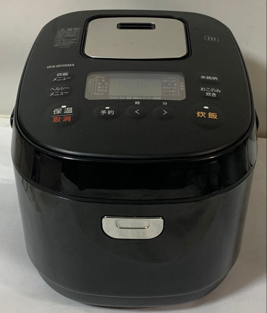 IRIS OHYAMA IHジャー炊飯器 RC-IK50-B 2023年製