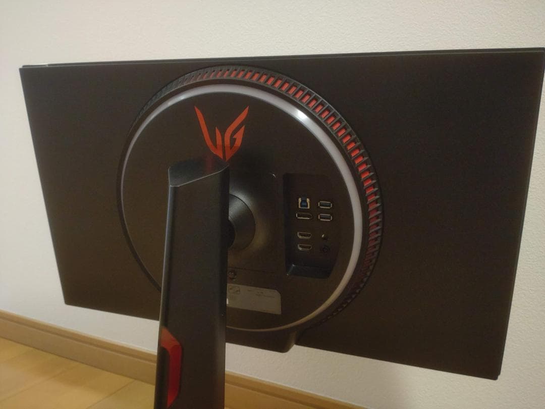 LG 27GN950-B ゲーミングモニター 4K 27インチ 144Hz