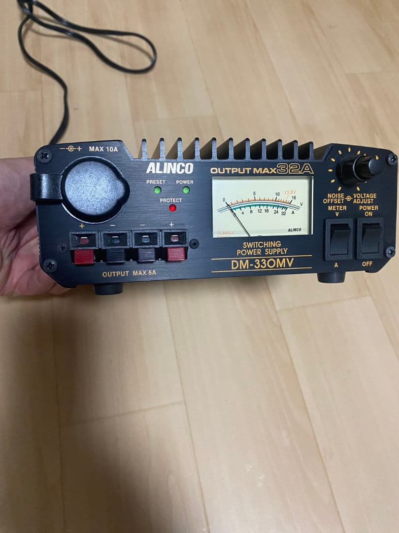 値下げ美品！ DM-330MV アルインコ ALINCO 直流安定化電源 箱付き