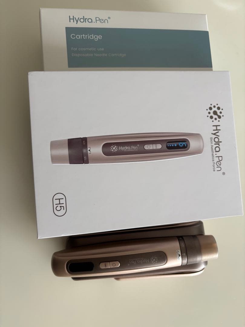 最新　ハイドラペンＨ5 本体＋専用カートリッジ12pin×5個