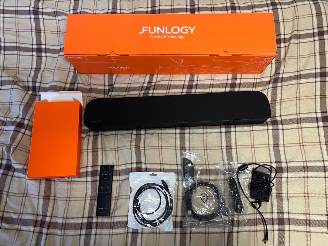 FunLogy VGP2024 サウンドバー 高音質 スピーカー