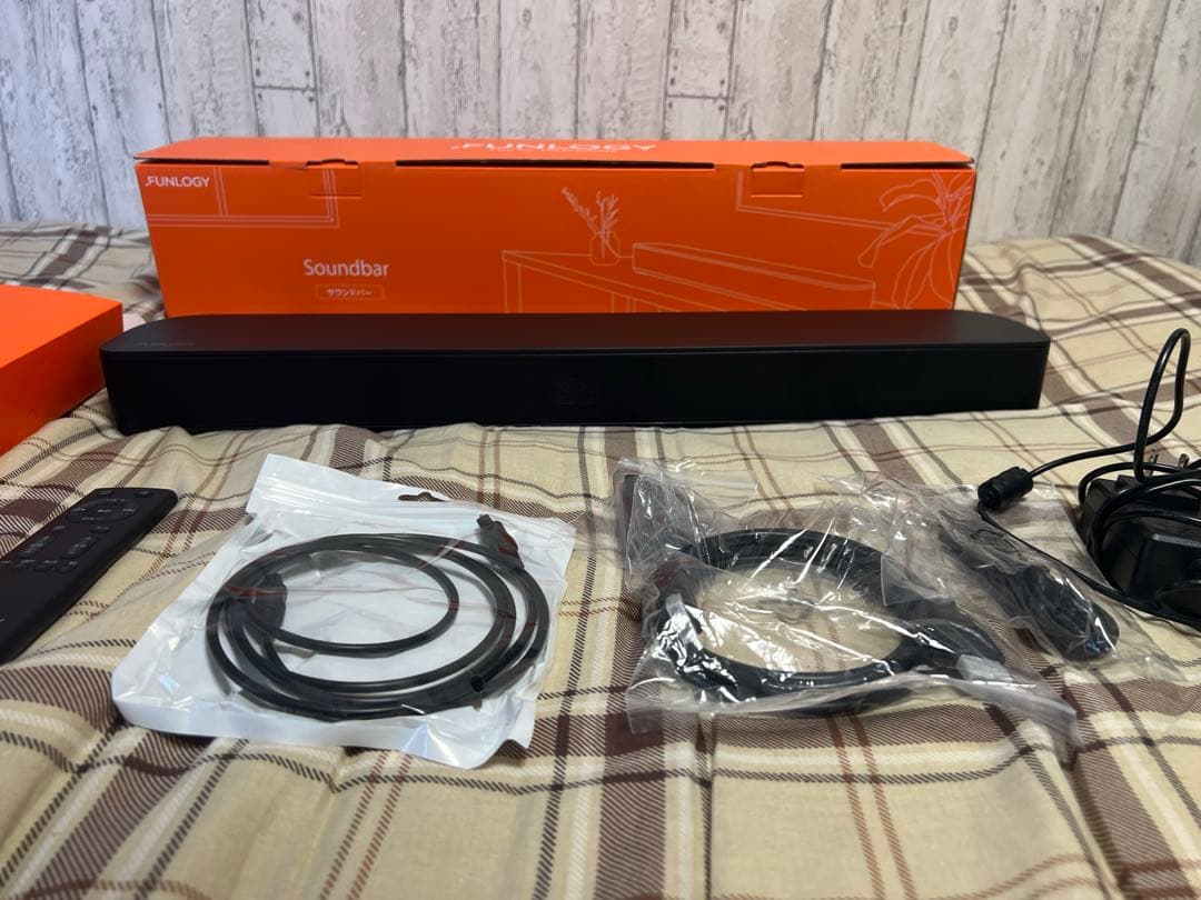 FunLogy VGP2024 サウンドバー 高音質 スピーカー