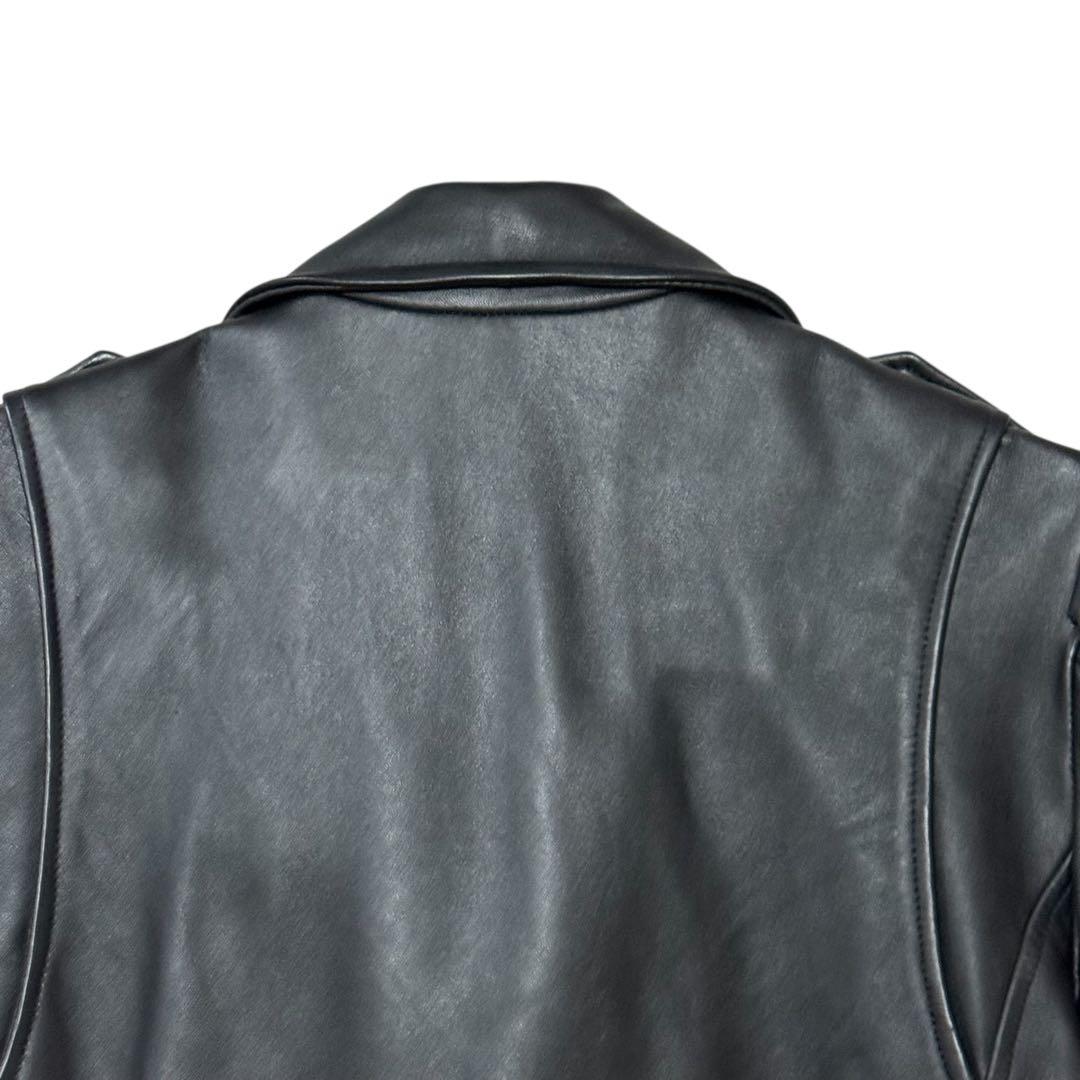 ZARA ザラ ダブル ライダースジャケット レザー ブルゾン メンズ