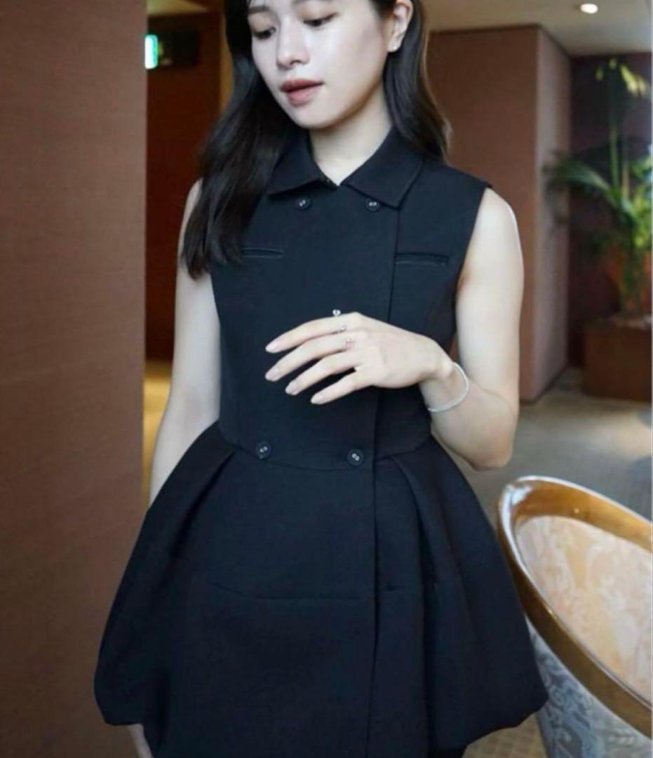 【新品タグ付き】LAUBEBLANC balloon peplum tops