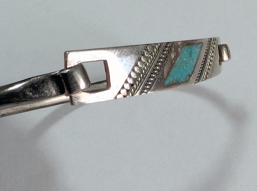 15日迄セール価格 Suman Dhakhwa ターコイズ バングル