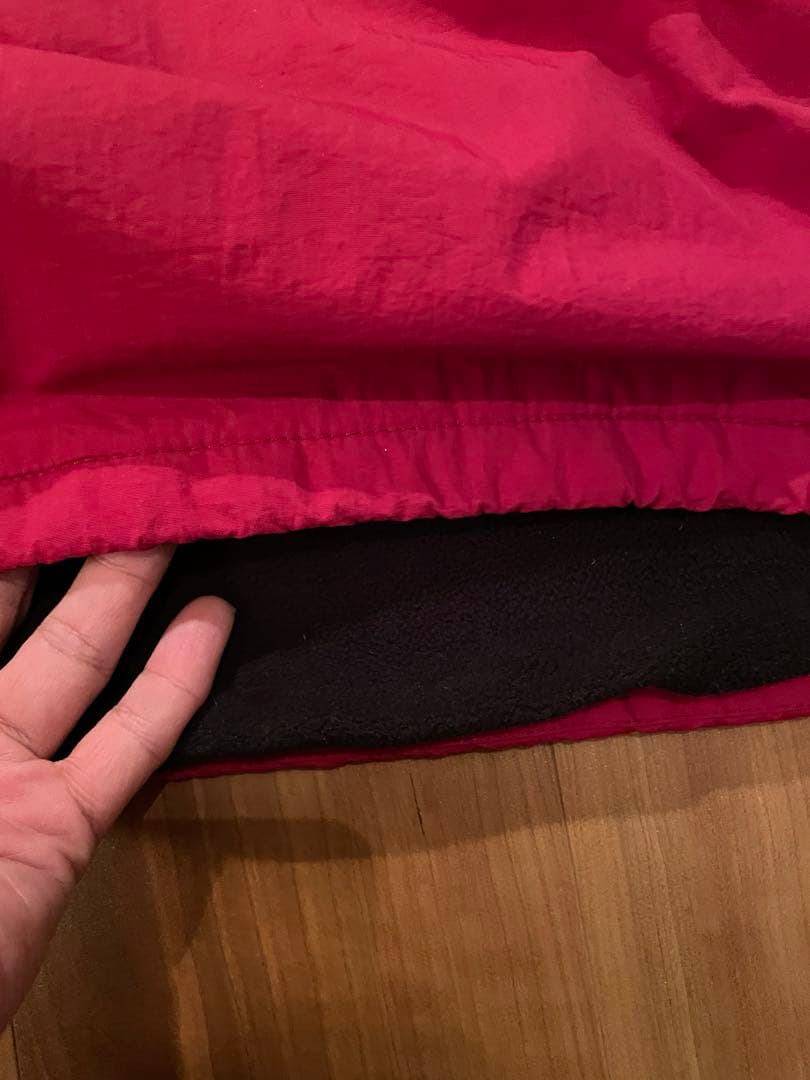 NAPAPIJRI アノラックジャケット プルオーバー ハーフジップ フリースL