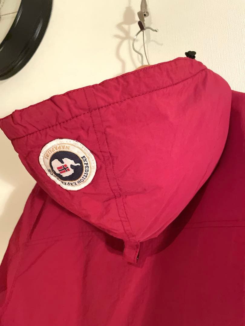 NAPAPIJRI アノラックジャケット プルオーバー ハーフジップ フリースL