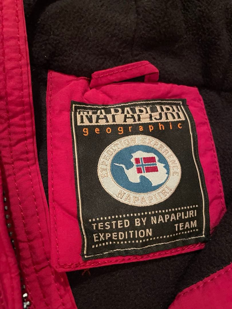 NAPAPIJRI アノラックジャケット プルオーバー ハーフジップ フリースL