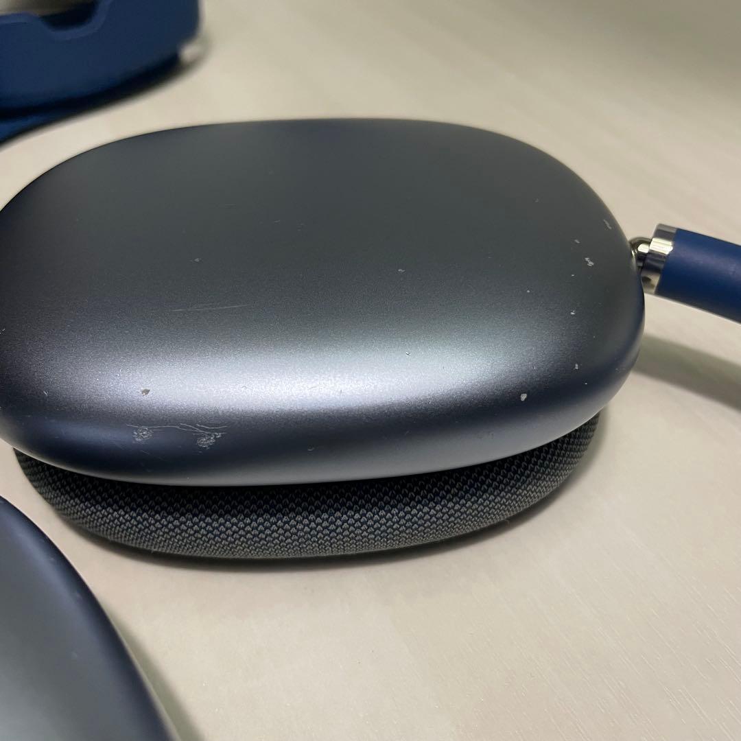 airpods MAX☆ブルー☆箱 スマートケース付き☆ヘッドホン☆Apple