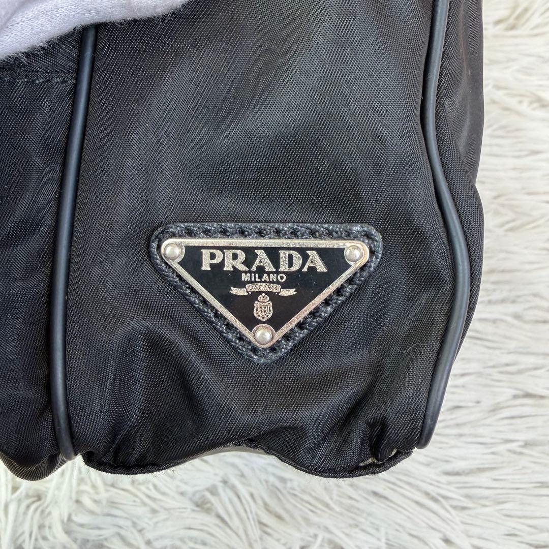 美品✨PRADA プラダ ショルダーバッグ サイドポケット archive 黒