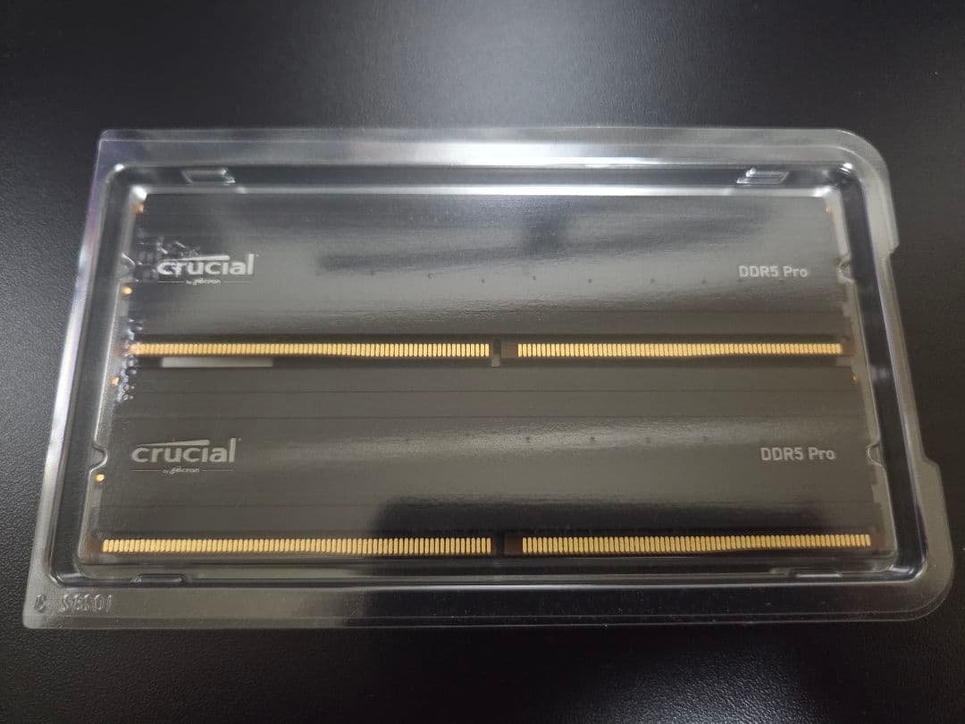 Crucial DDR5-5600 32GB メモリ (16GB×2)
