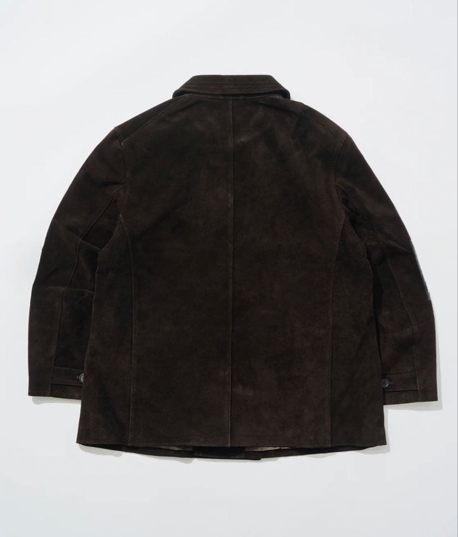 【完売品】コルビジェ double breasted suede jacket