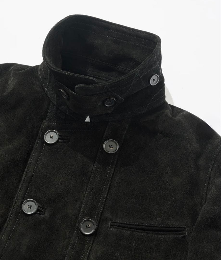 【完売品】コルビジェ double breasted suede jacket