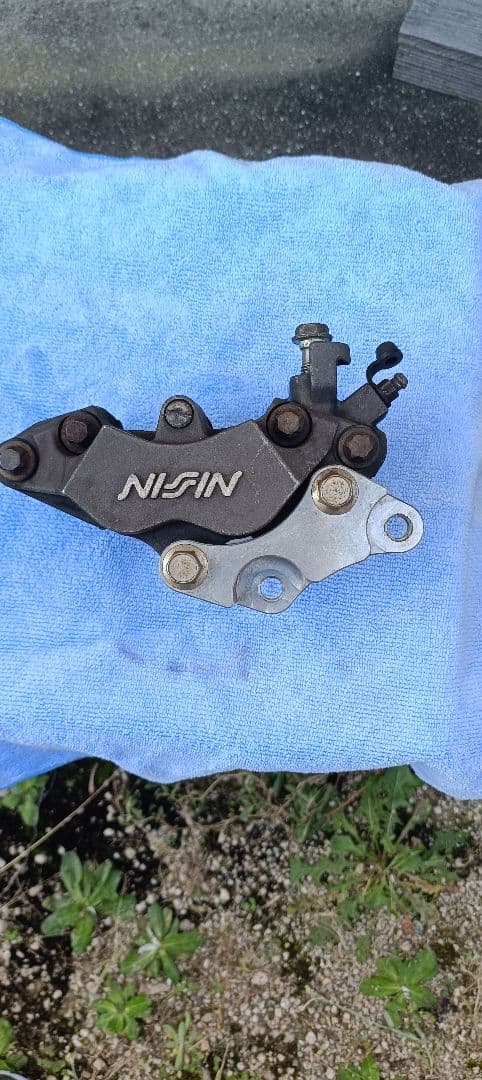 NISIN ブレーキキャリパー！ キャリパーサポートアルミ製