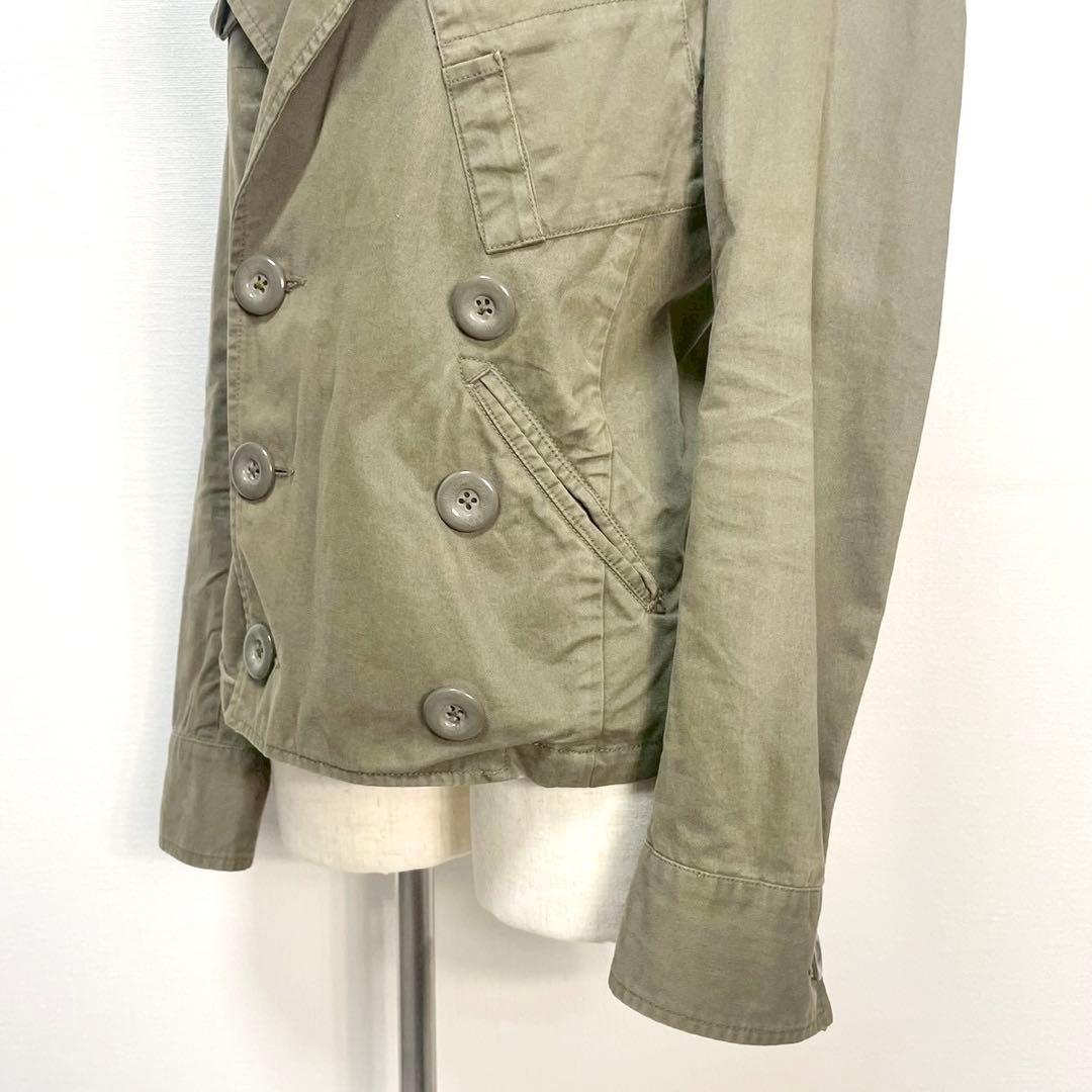 y2k❤️ 00s DIESEL ロゴ デカボタン ダブルジャケット