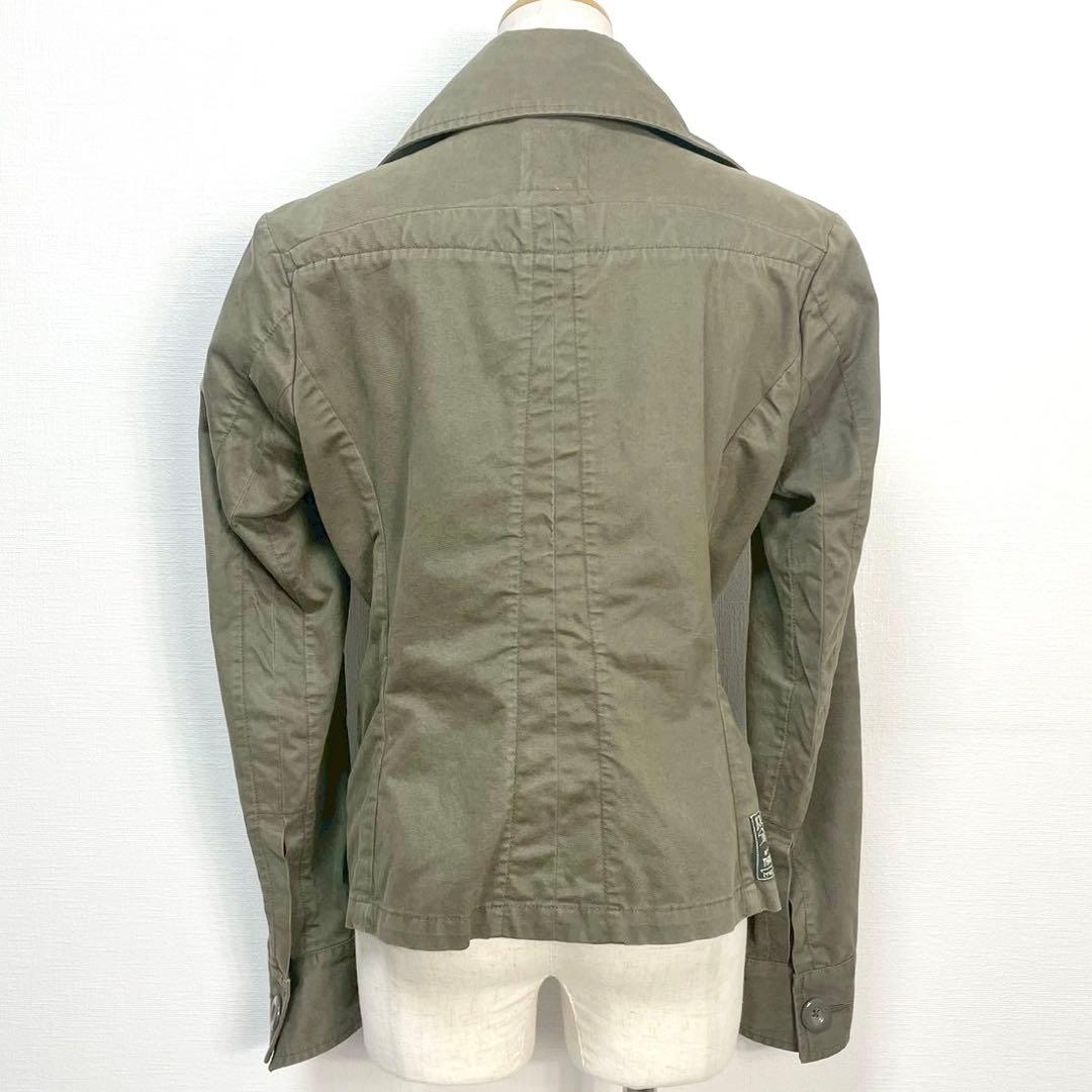 y2k❤️ 00s DIESEL ロゴ デカボタン ダブルジャケット