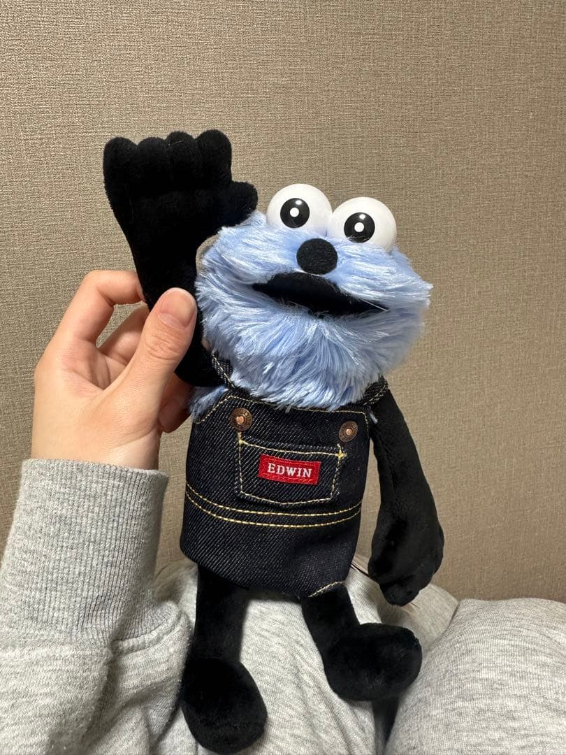 m*.様 早い者勝ち 一点物（加工済み）パペットスンスン　EDWIN ぬいぐるみ