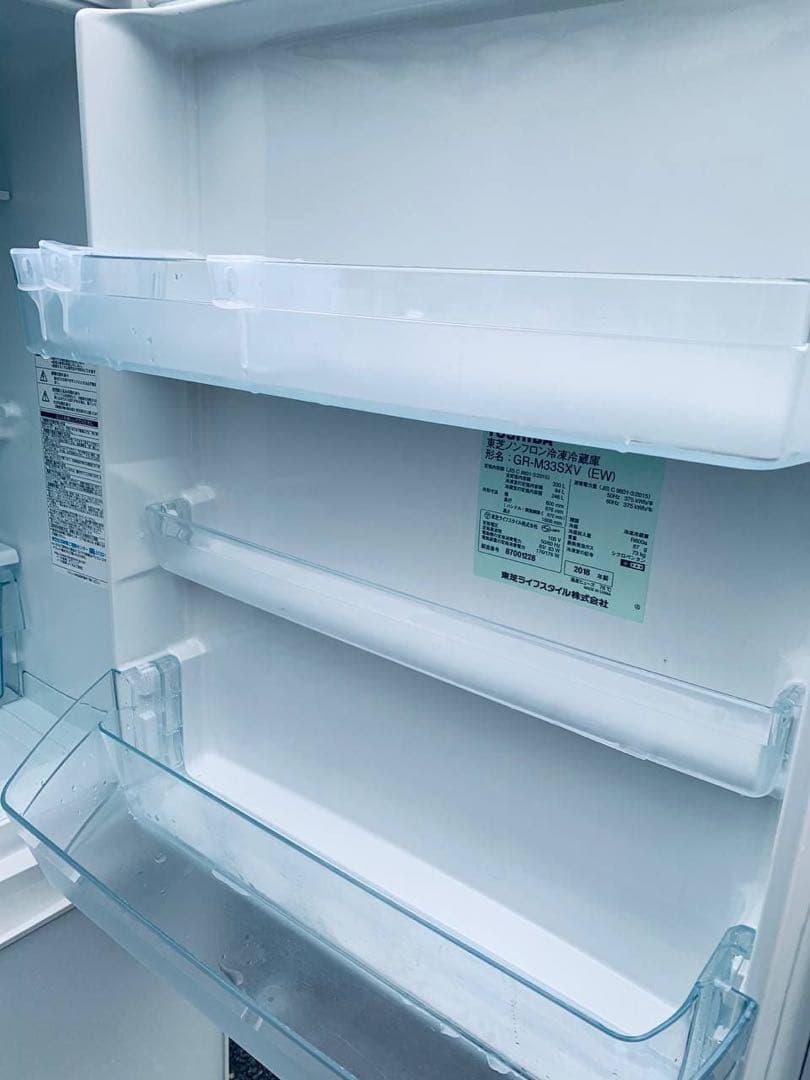 ✅TOSHIBAノンフロン冷凍冷蔵庫✅ ✅GR-M33SXV✅送料設置無料