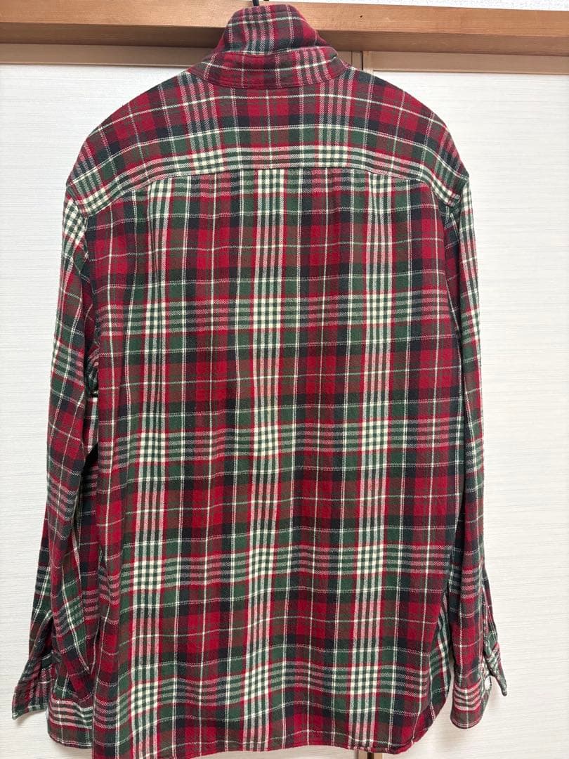 RRL チェック柄 長袖シャツ L