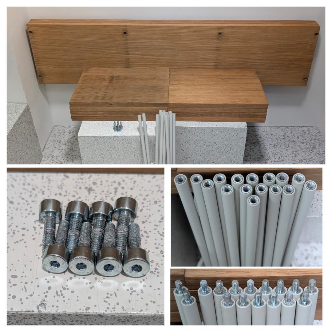 USED MUJI 無印 スタッキングシェルフ 3段×2列 オーク ※引出し別売