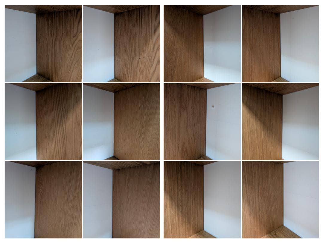 USED MUJI 無印 スタッキングシェルフ 3段×2列 オーク ※引出し別売