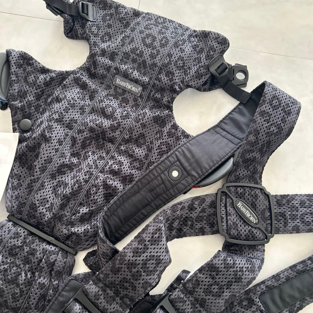 BABYBJÖRN ベビーキャリア MINI ブラック・レオパード