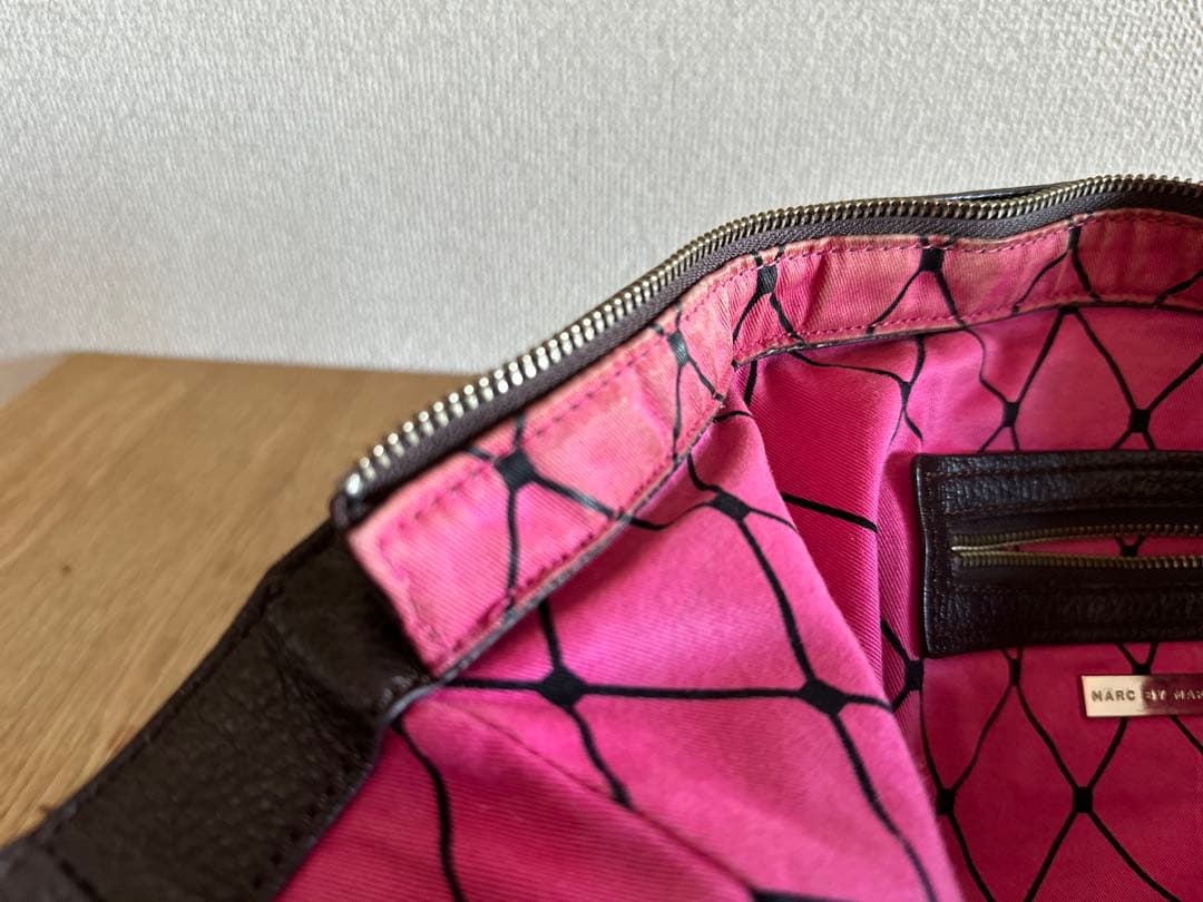 MARC BY MARC JACOBS ボストンバッグ ダークブラウン