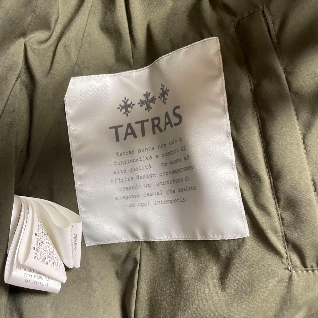 げんごろう丸様•*¨*•.¸♬︎美品 TATRAS 迷彩柄 フード付きダウンベスト