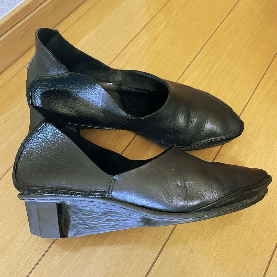 trippen OPUS-WAWオプスパンプス　x+os ウエッジソール レザー