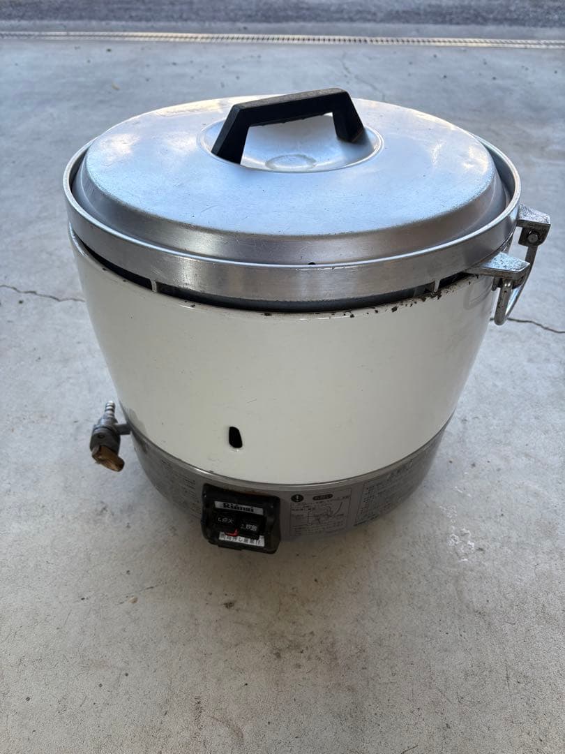 Rinnai 大型炊飯器 ホワイト