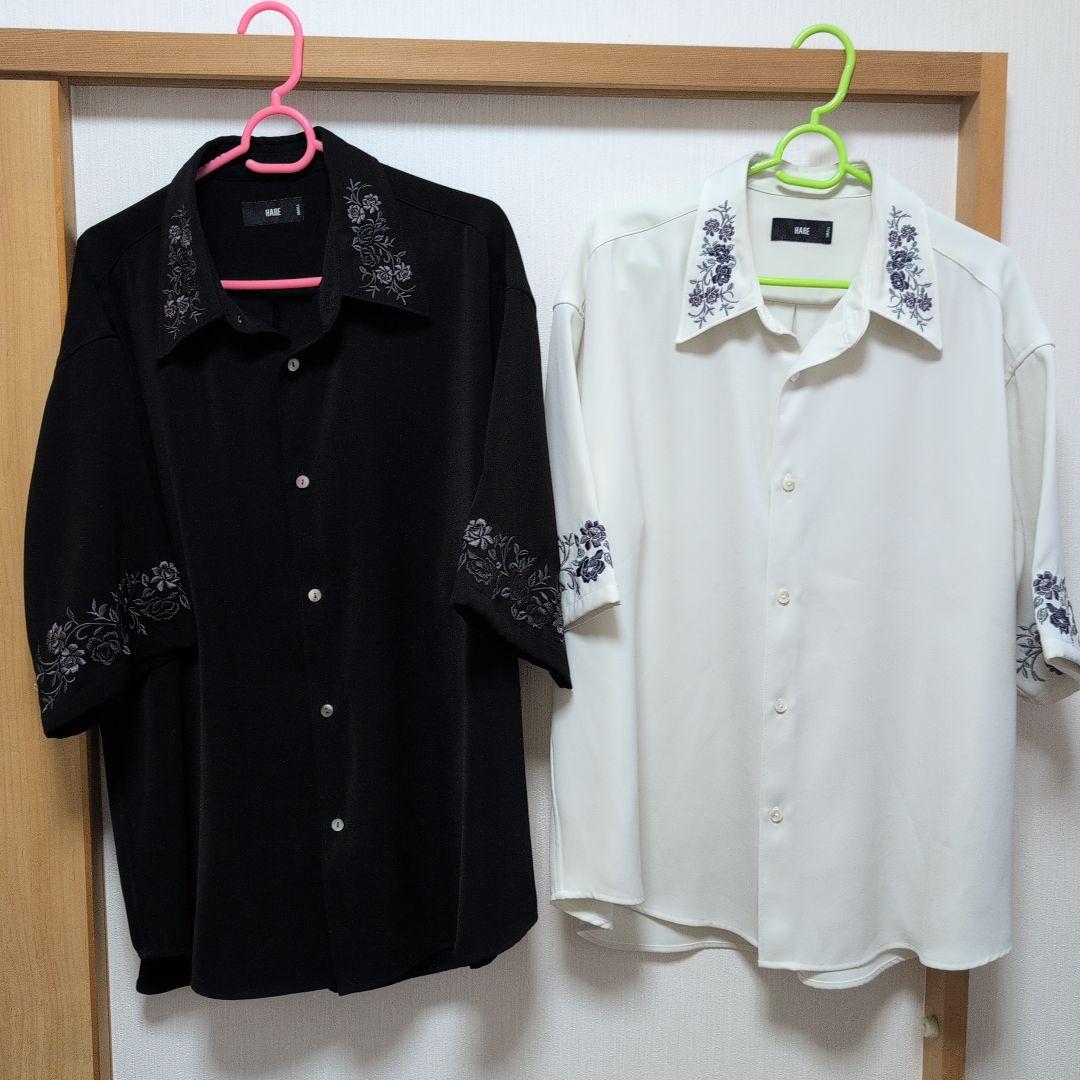 HARE TOROMシシュウシャツ 長袖＆半袖シャツ 透かし編みカーディガン