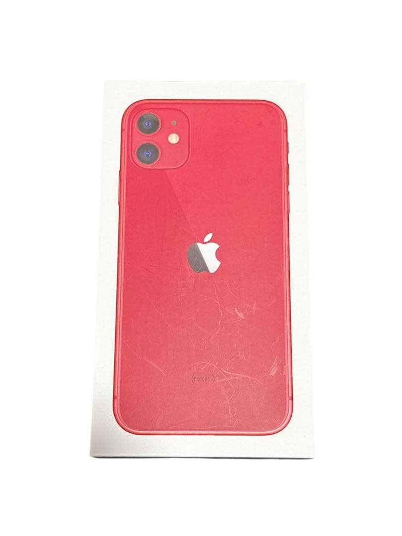 iPhone11 RED 64GB 箱付き　本体　赤　大きな傷なし
