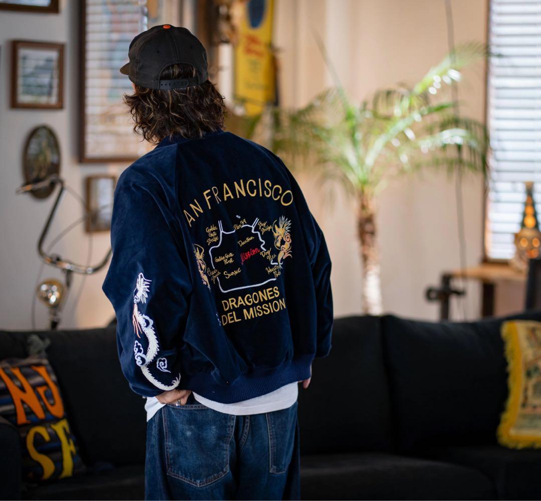 c*e様 【別珍】ミッションディストリクト DRAGONES DEL Lサイズ