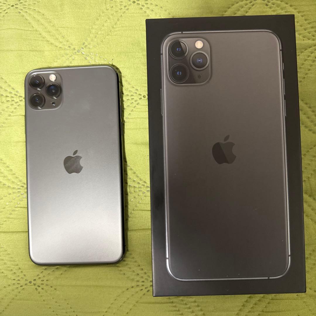 美品iPhone 11 Pro Max スペースグレー 512GB SIMフリー