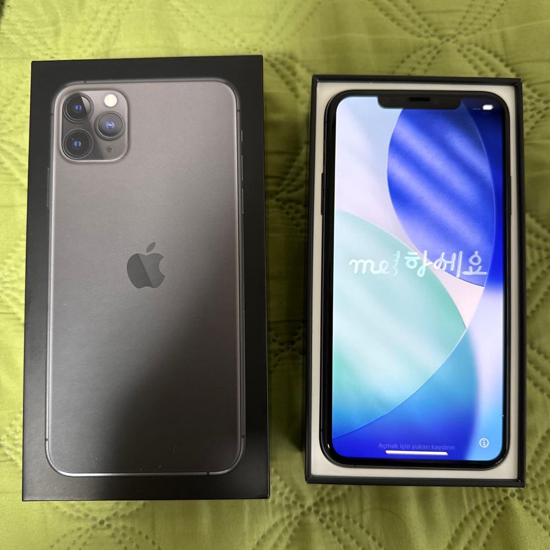 美品iPhone 11 Pro Max スペースグレー 512GB SIMフリー
